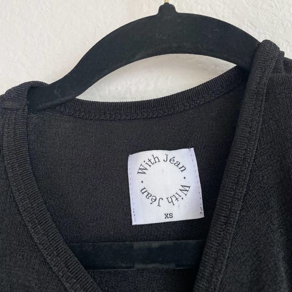 WITH JEAN Roxy Black Cut Out Mini Dress - Picture 10 of 14